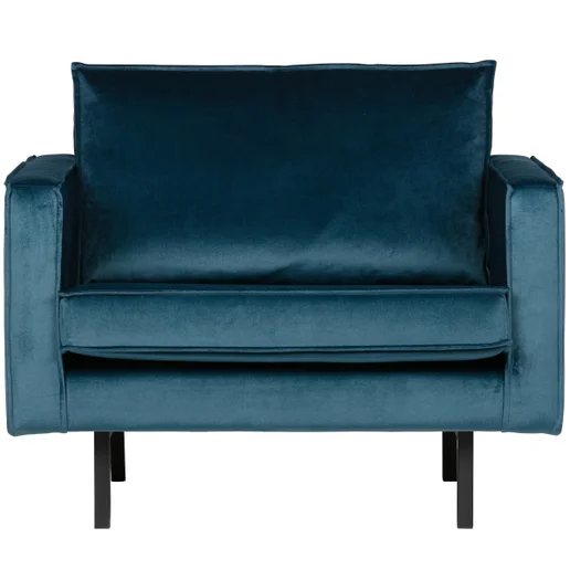Fauteuil velours 2