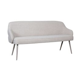 Bankje royal bouclé naturel 110 3