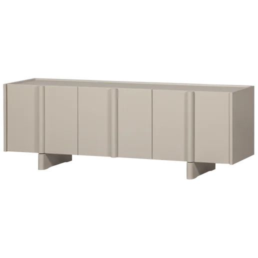 Tv-meubel grijs 152 cm