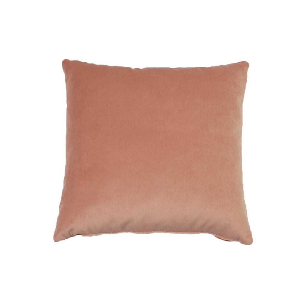 Kussen velours roze 45 × 45 cm