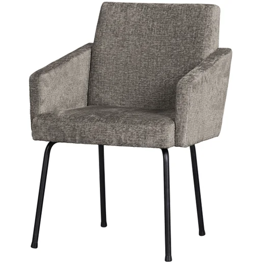 Eetkamerstoel polyester 61 × 82 cm hoog