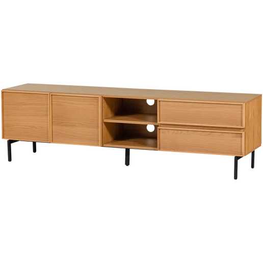 Tv-meubel melamine naturel 180 cm