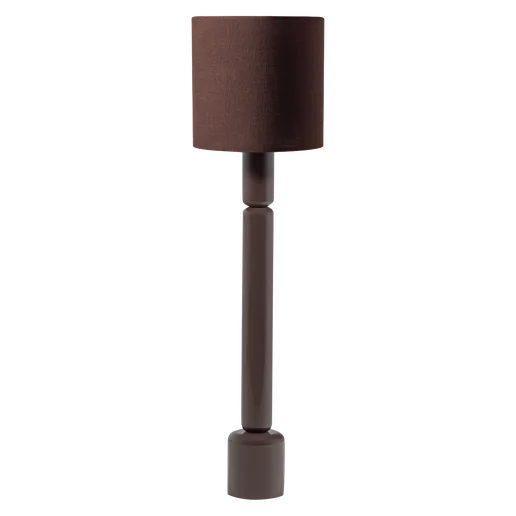 Vloerlamp MDF bruin