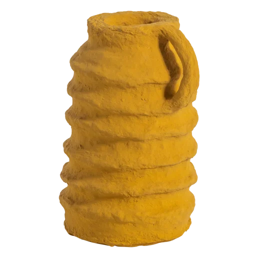 Decoratie geel 20 × 25 cm hoog