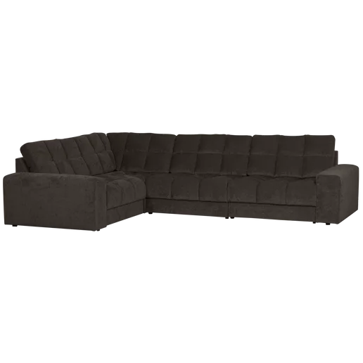 Hoekbank Kalro polyester links 316 × 78 cm hoog