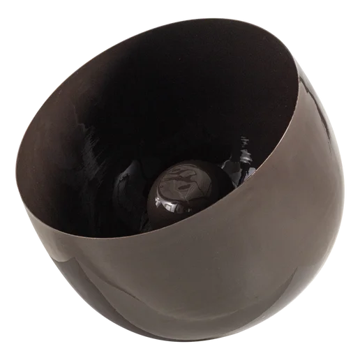 Tafellamp bruin Ø35 cm