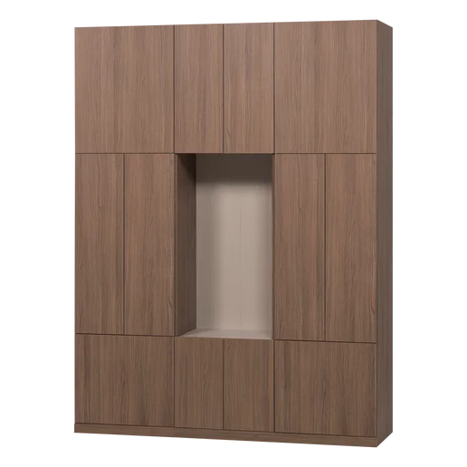 Kast spaanplaat 162 cm