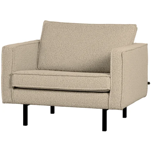 Fauteuil Melis velours 105 cm