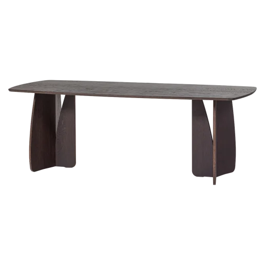 Eettafel eiken bruin