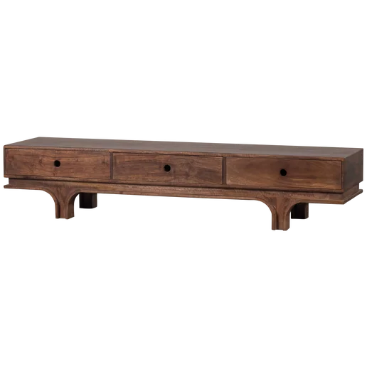 Tv-meubel Ulan bruin 180 × 37 cm hoog