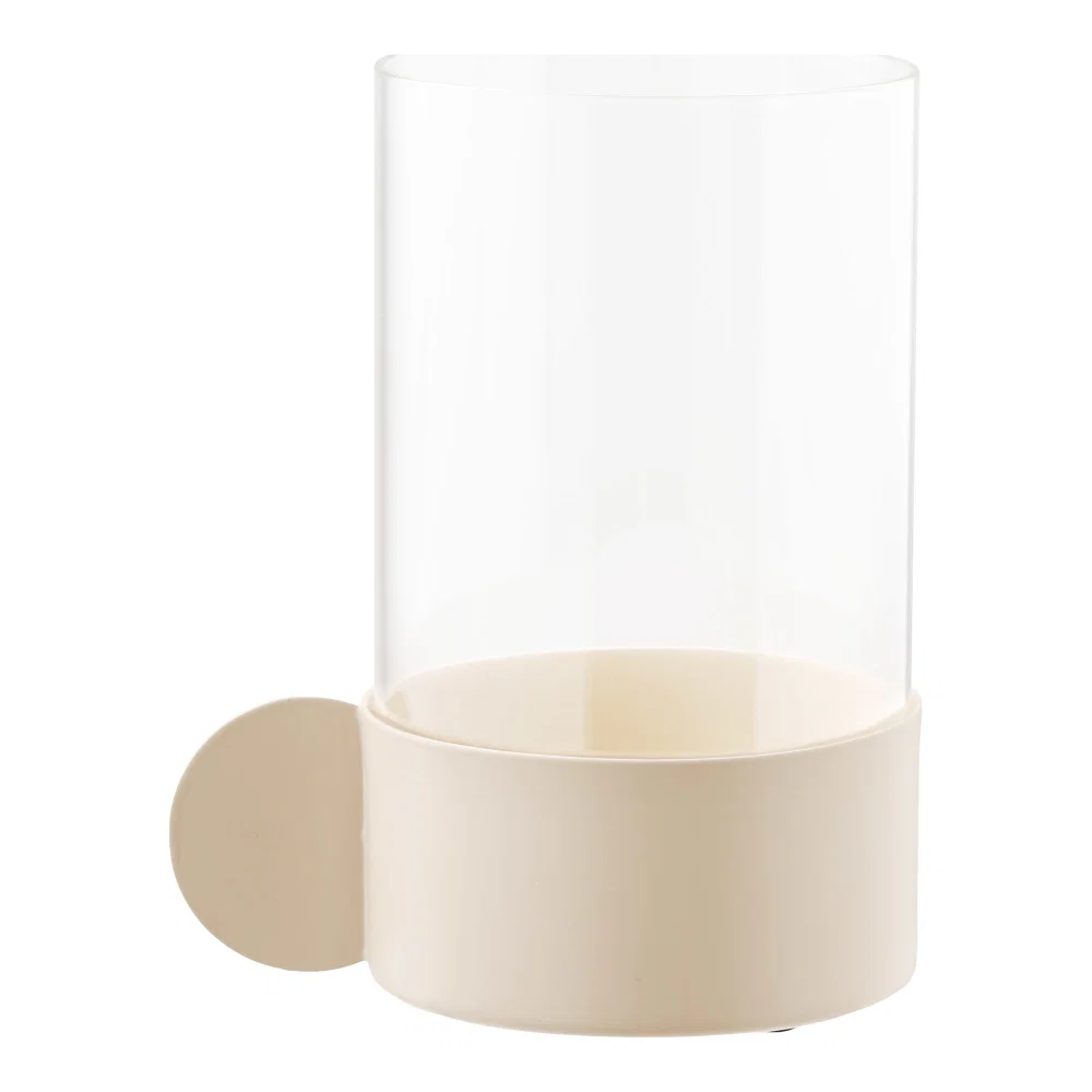 Decoratie Orar glas beige