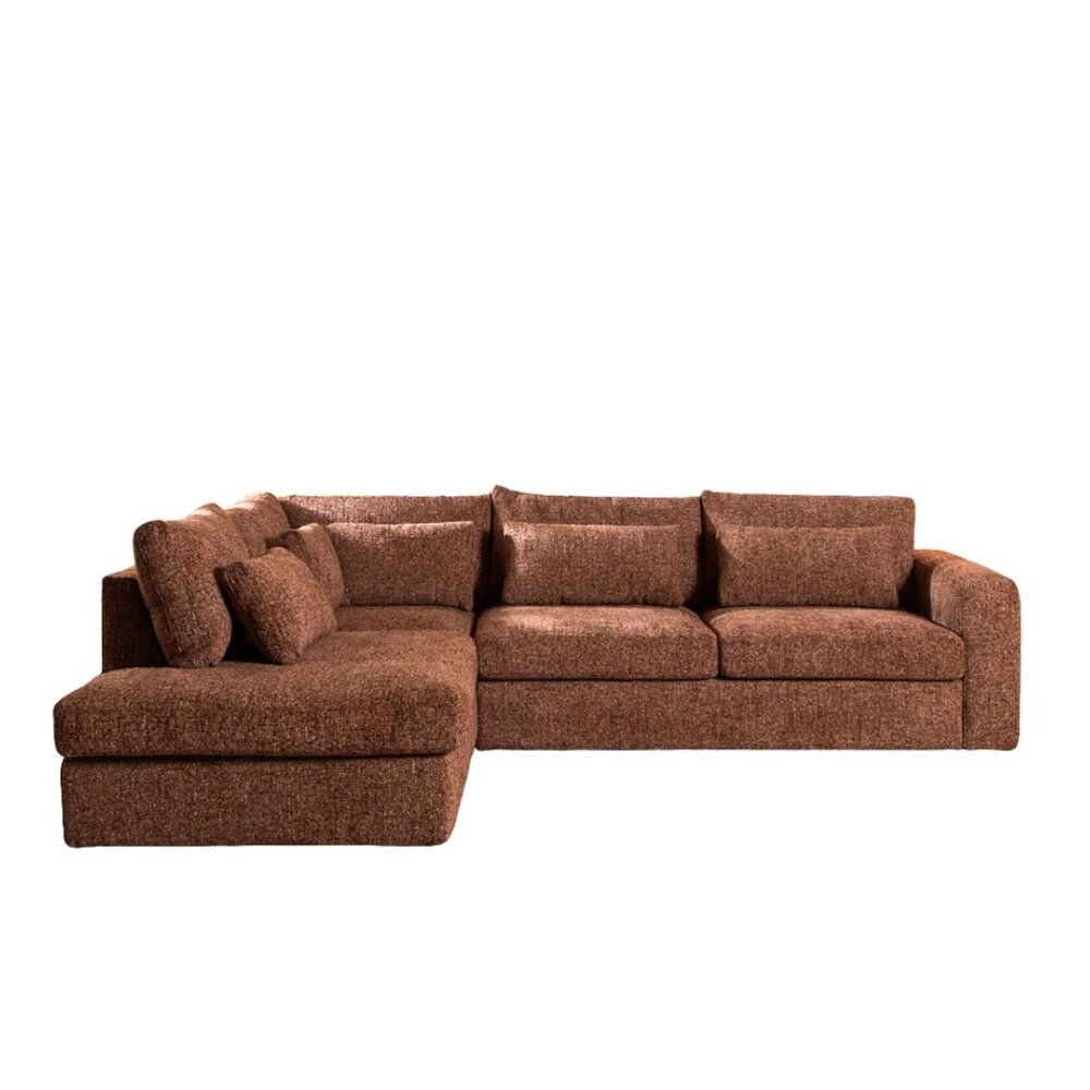 Hoekbank Ralia miscanto 80 warm rood links
