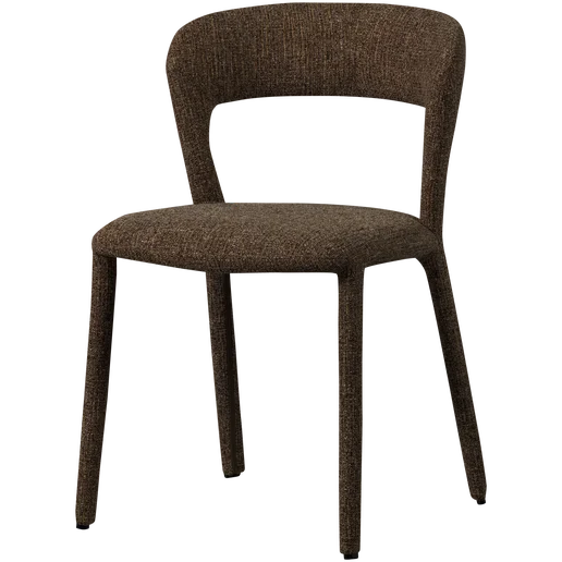 Eetkamerstoel Oro bruin 51 cm