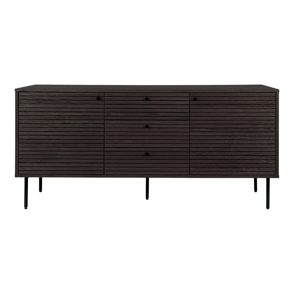 Dressoir eikenfineer gerookt 150 cm