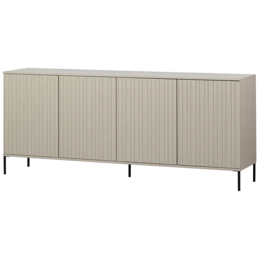 Dressoir grijs 200 cm 2