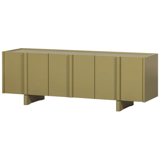 Tv-meubel groen 152 cm