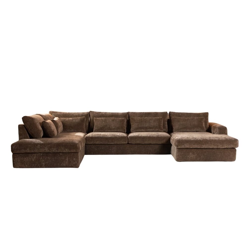 Hoekbank Teron eddy 11 mocha 6-zits
