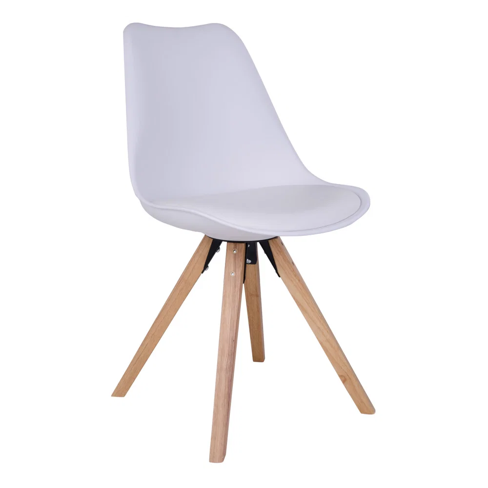 Eetkamerstoel PU-leather wit
