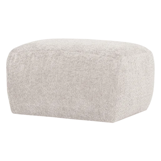 Poef wol beige