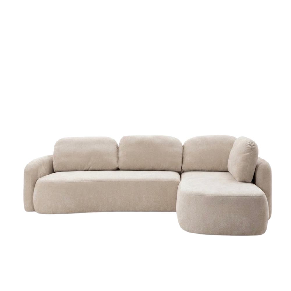 Hoekbank ja beige rechts