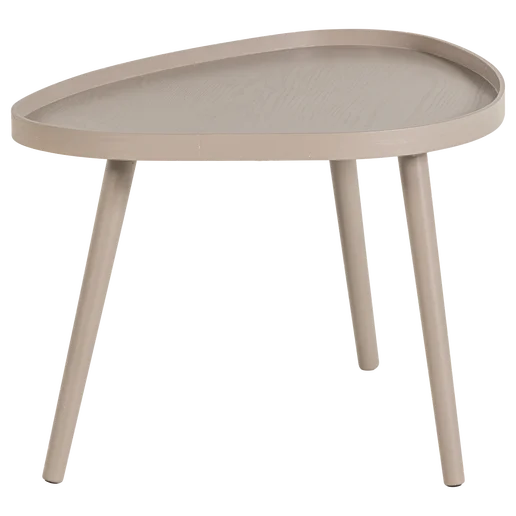 Bijzettafel grenen beige