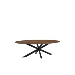 Eettafel mangohout naturel smooth 100 × 76 cm hoog