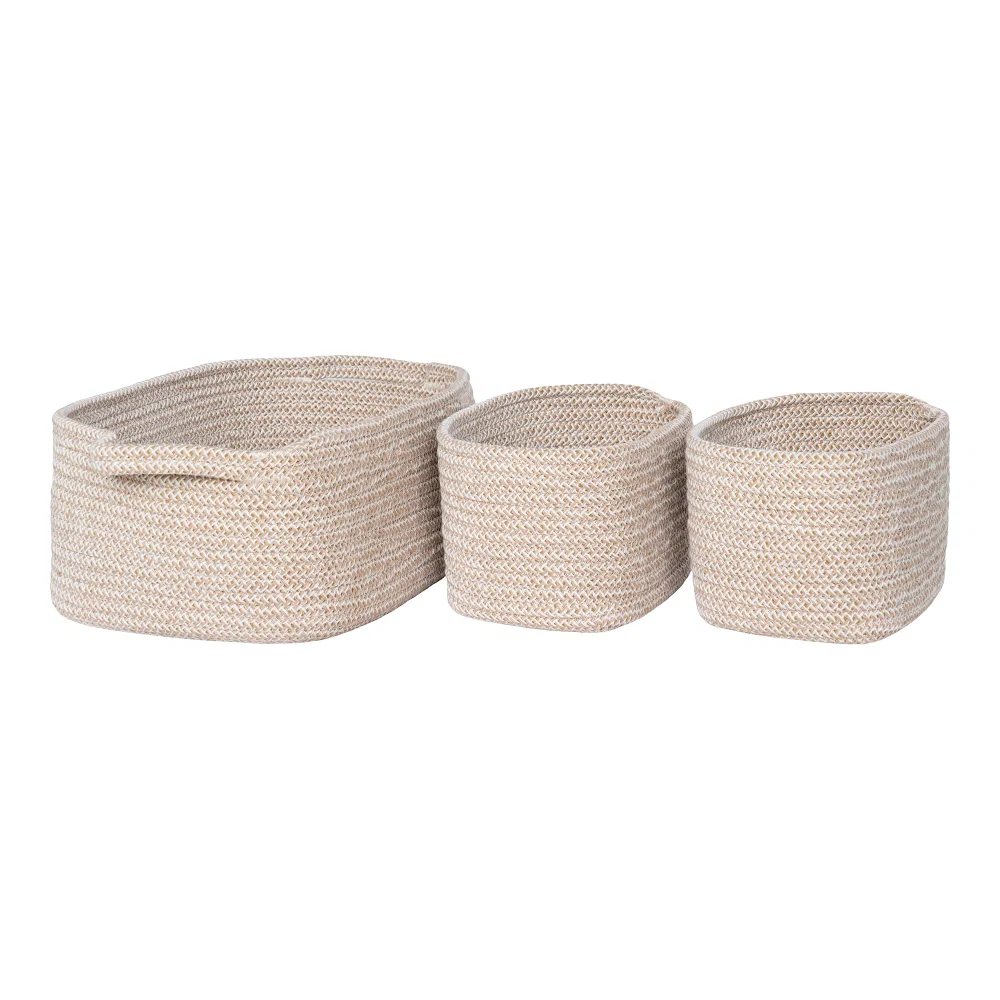 Mand Calar katoen beige 13 cm