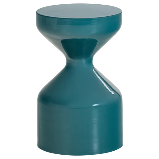 Bijzettafel blauw 30 cm