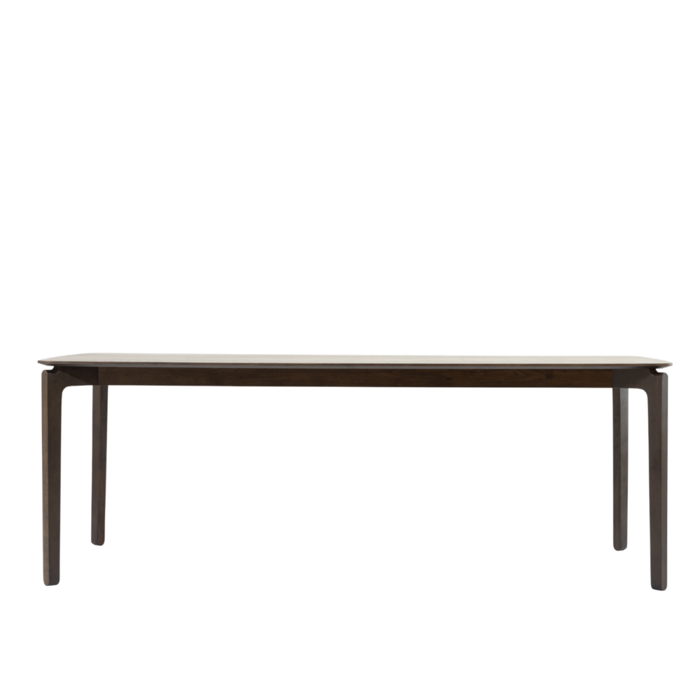 Eettafel eiken walnoot 220 × 100 cm
