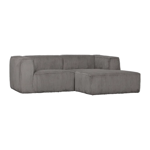 Chaise longue multicolor rechts 254 cm