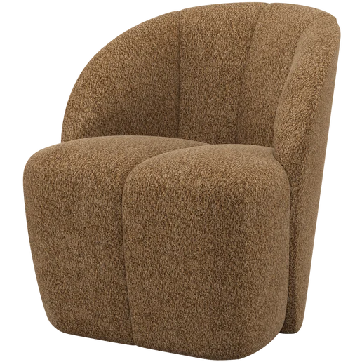 Fauteuil chenille geel