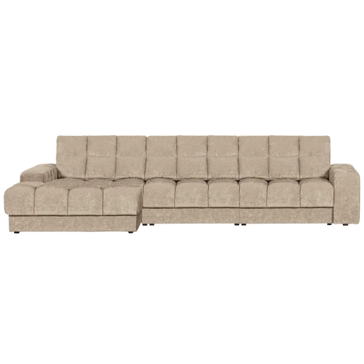 Chaise longue Lore polyester naturel links 316 cm