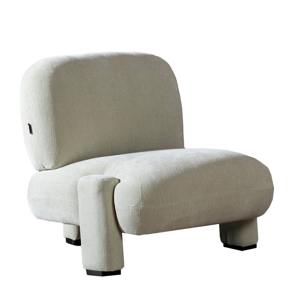 Fauteuil chenille mint groen
