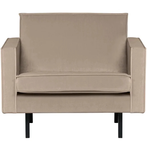 Fauteuil velours groen 105 × 85 cm hoog