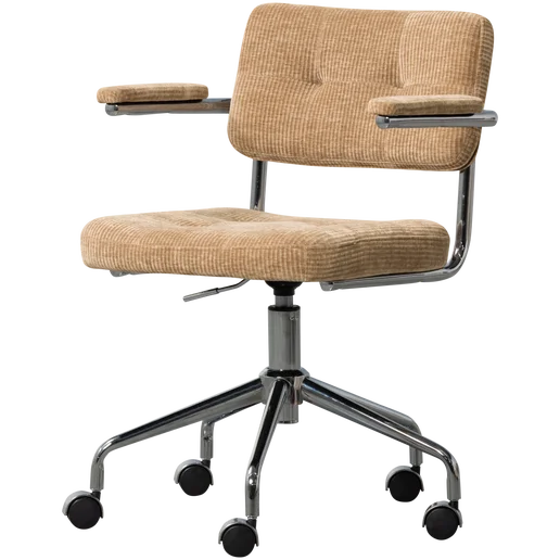 Bureaustoel beige