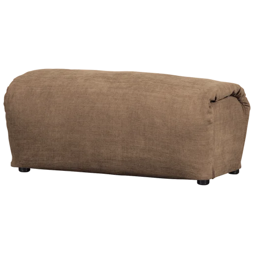 Poef polyester 91 × 46 cm hoog