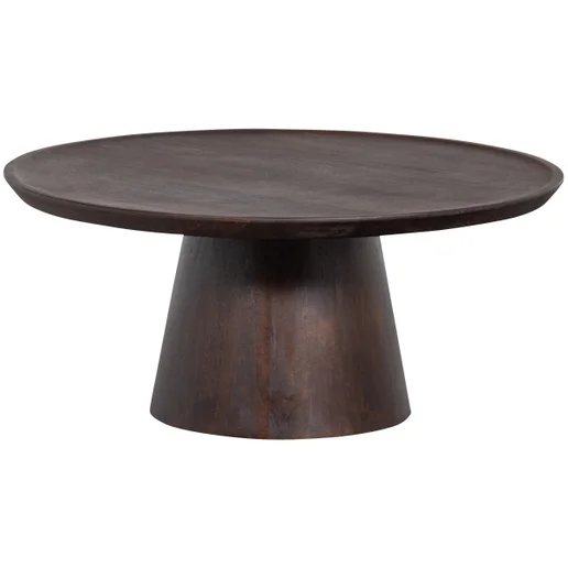 Salontafel bruin 90 cm