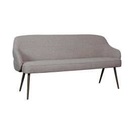 Bankje royal bouclé mushroom 170 220 × 90 cm hoog