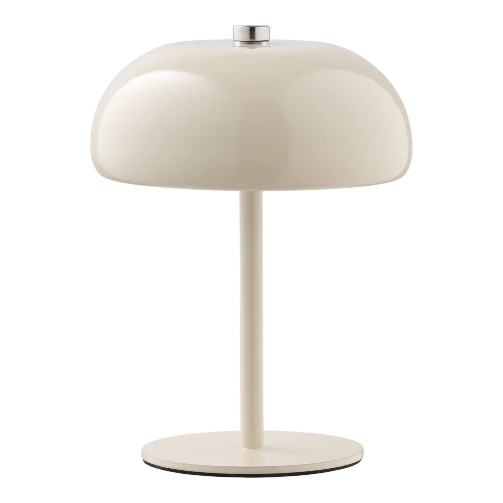 Tafellamp metaal beige