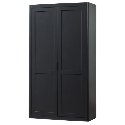 Kast zwart 120 cm