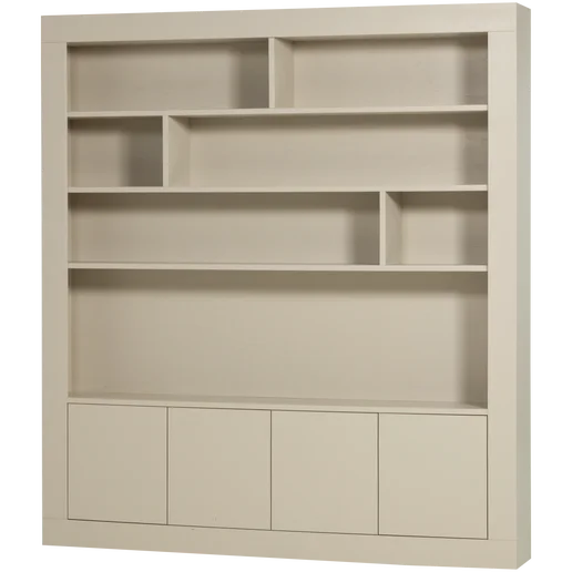 Kast grijs 210 cm