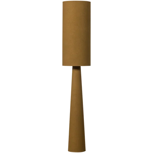 Vloerlamp metaal geel Ø35 cm