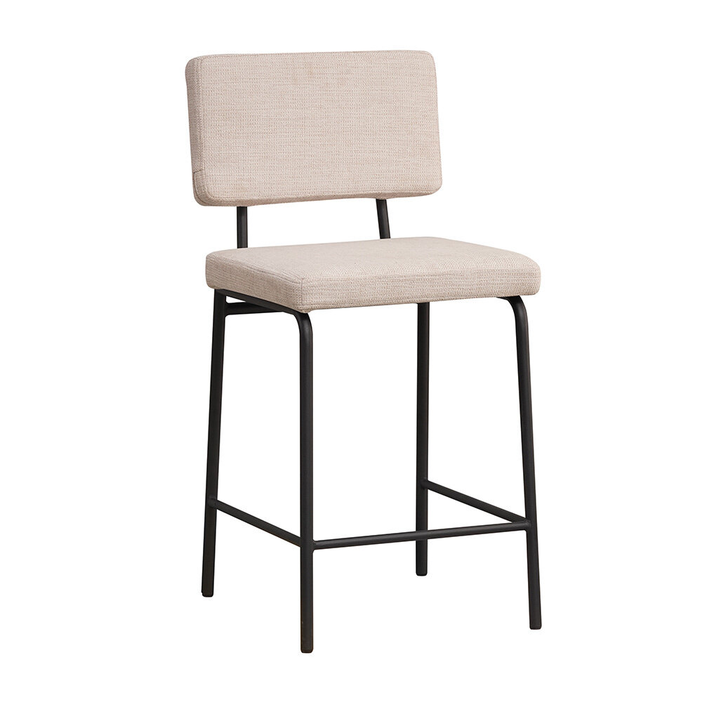Barkruk Linar gerecycled polyester beige