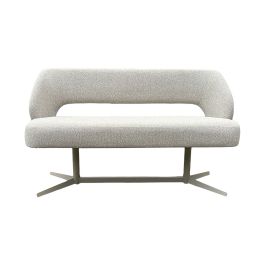 Bankje Kalio royal bouclé naturel
