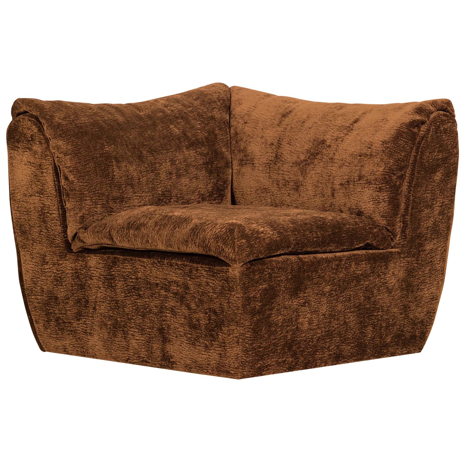 Bank Talmon polyester bruin 96 cm