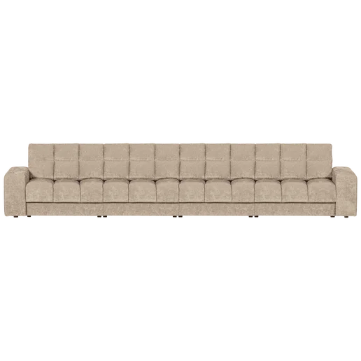 Bank Palsion polyester naturel 4-zits 406 cm