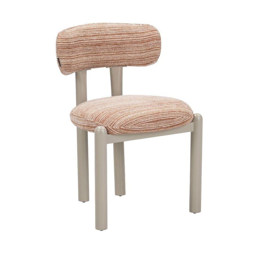 Stoel textiel beige 52 cm