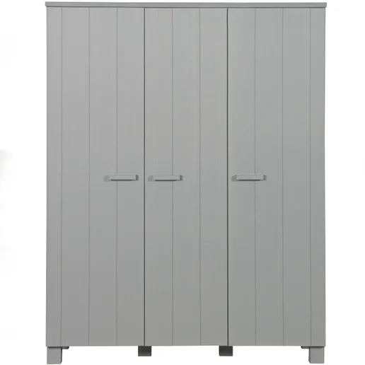 Kast grijs 158 cm