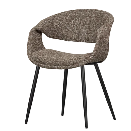 Eetkamerstoel polyester 57 cm
