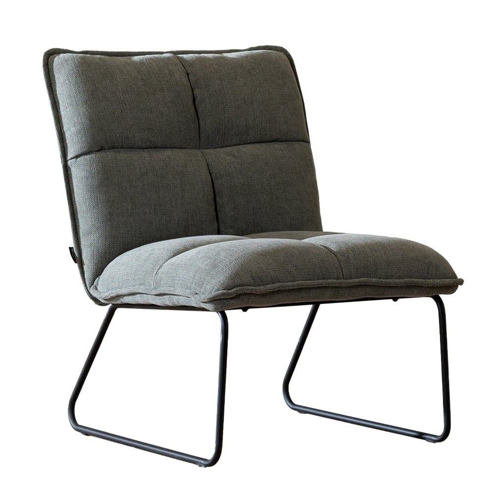 Fauteuil polyester groen